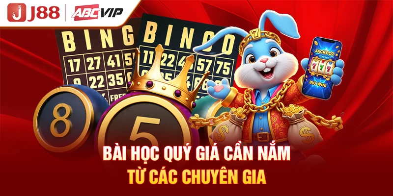 Bài học quý giá cần nắm từ các chuyên gia