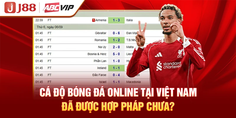 Cá Độ Bóng Đá Online Tại Việt Nam Đã Được Hợp Pháp Chưa?