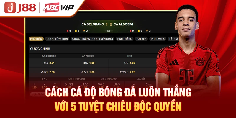 Cách Cá Độ Bóng Đá Luôn Thắng Với 5 Tuyệt Chiêu Độc Quyền