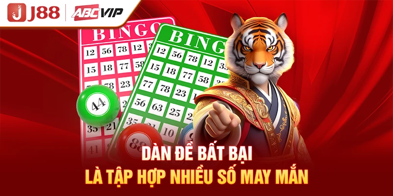 Dàn đề bất bại là tập hợp nhiều số may mắn