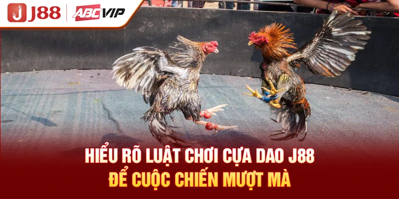 Hiểu rõ luật chơi cựa dao J88 để cuộc chiến mượt mà