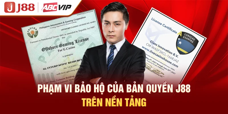 Phạm vi bảo hộ của bản quyền J88 trên nền tảng